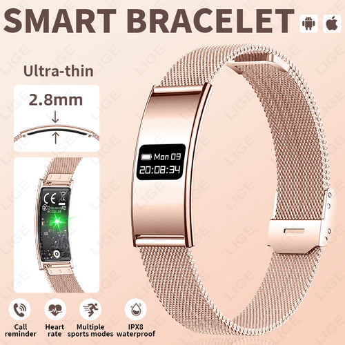 B8 Slim Fitness Tracker with Sleep Monitoring