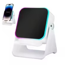 Bluetooth Speaker Phone Stand with Ambient Light
