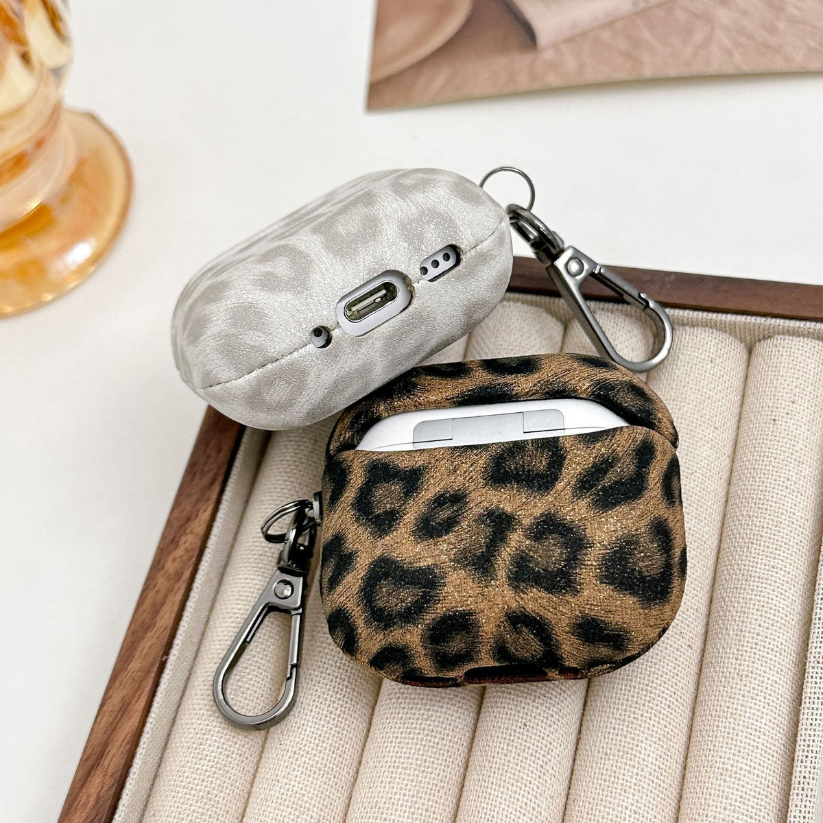Leopard Print Case for AirPods 4