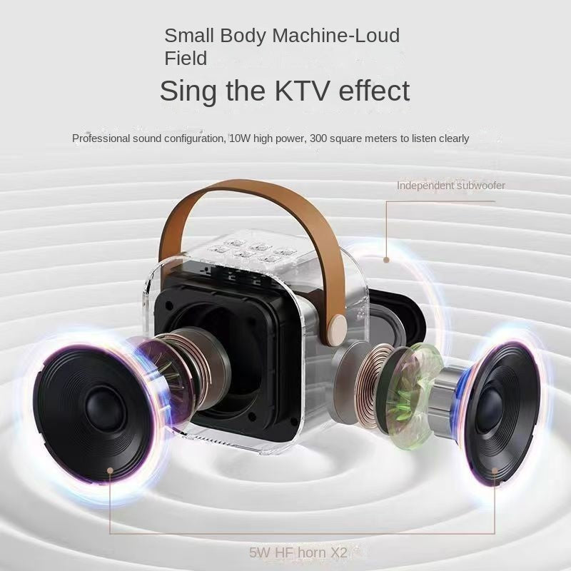 K12 Bluetooth Karaoke Speaker with Wireless Mic
