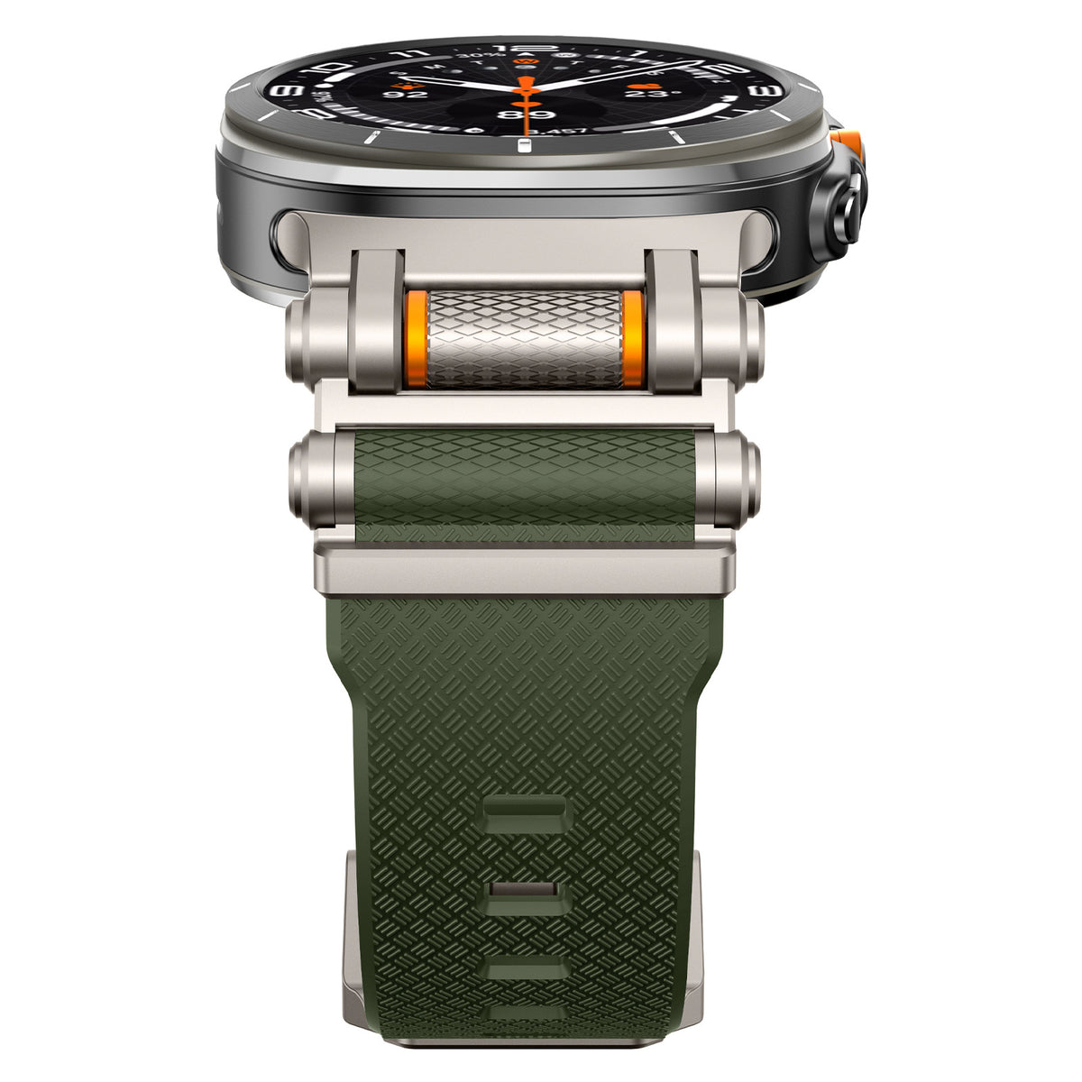 Carbon Fibre Silicone Band for Apple Watch & Samsung