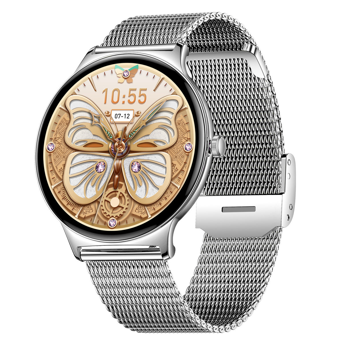 V89 Ultra-Thin AMOLED Smartwatch with Calling