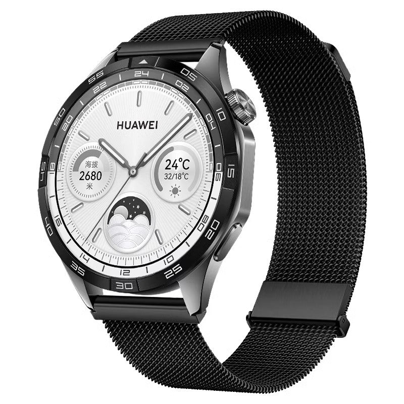 Milanese Mesh Strap for Huawei Watch GT5 & GT4
