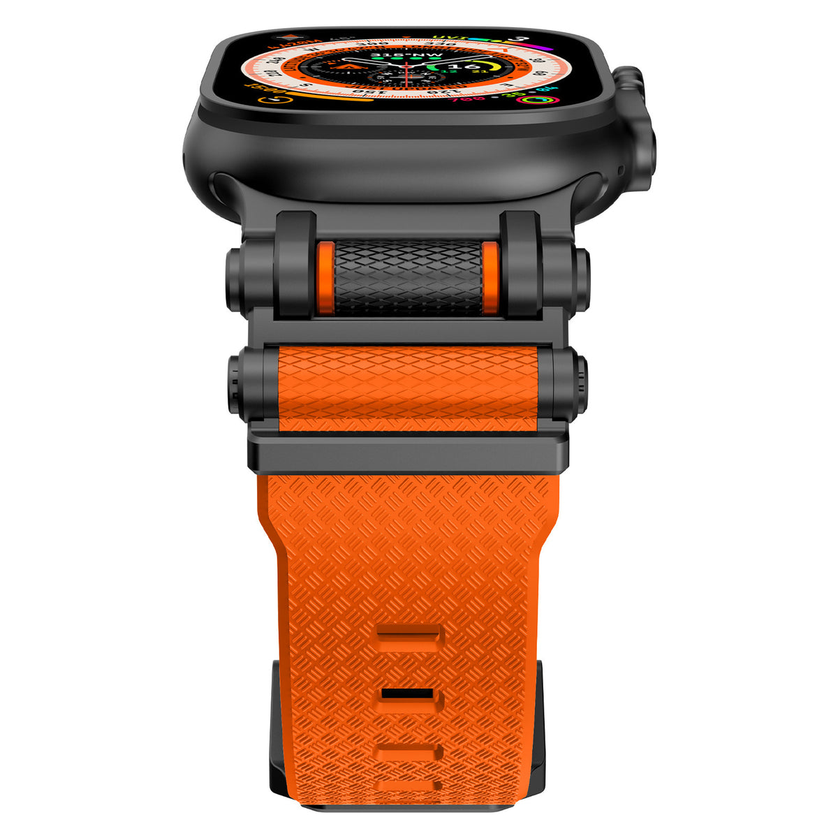 Carbon Fibre Silicone Band for Apple Watch & Samsung