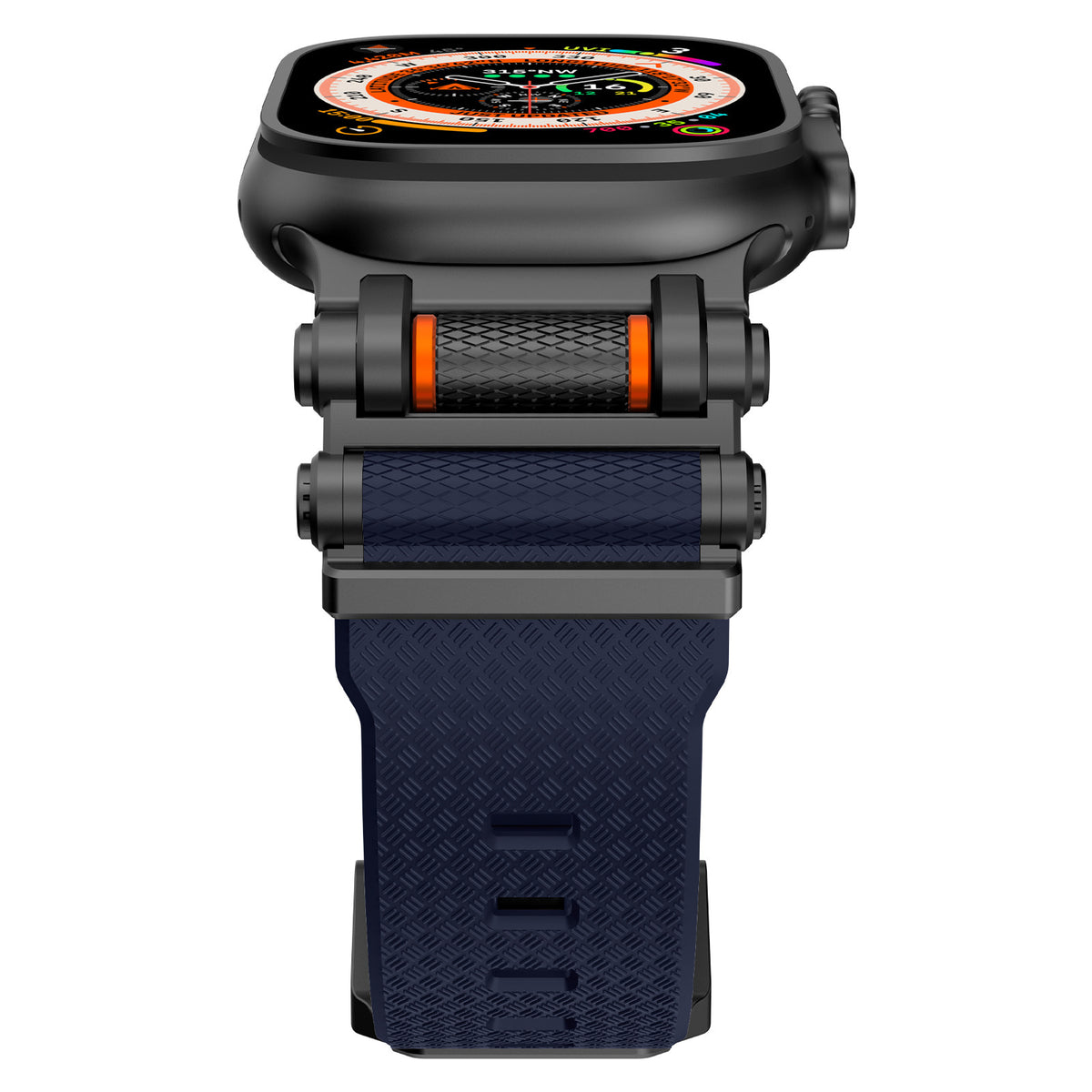 Carbon Fibre Silicone Band for Apple Watch & Samsung