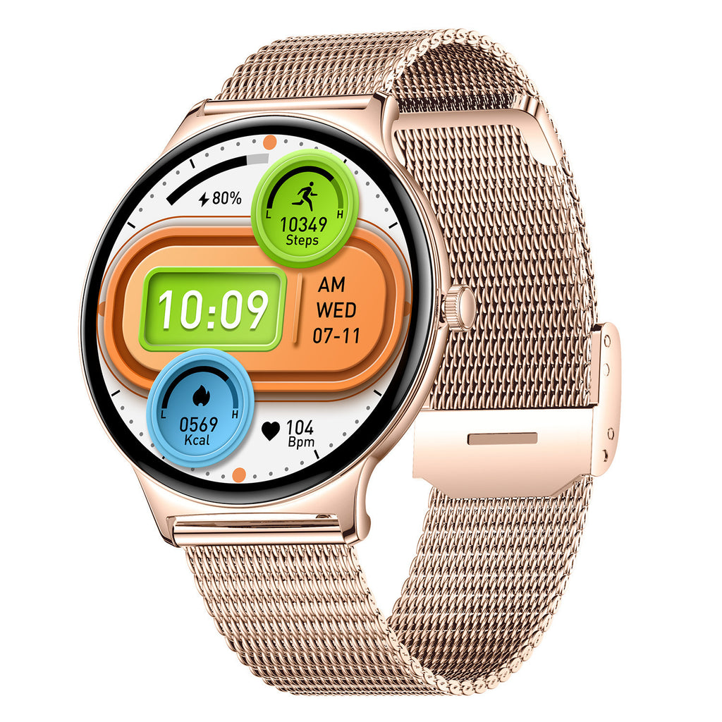 V89 Ultra-Thin AMOLED Smartwatch with Calling