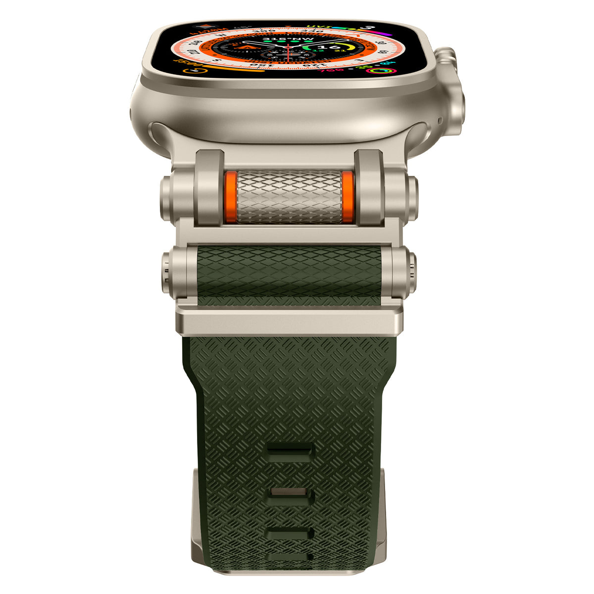 Carbon Fibre Silicone Band for Apple Watch & Samsung