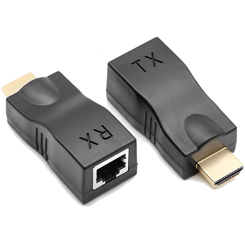 HDMI Extender over Ethernet (Cat6, 30 m)