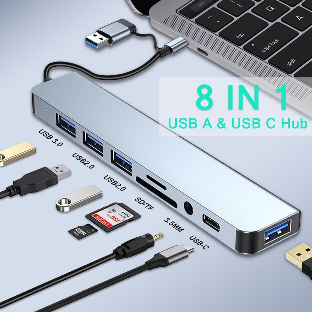 7-Port USB 3.0 Hub (USB-C & USB-A)