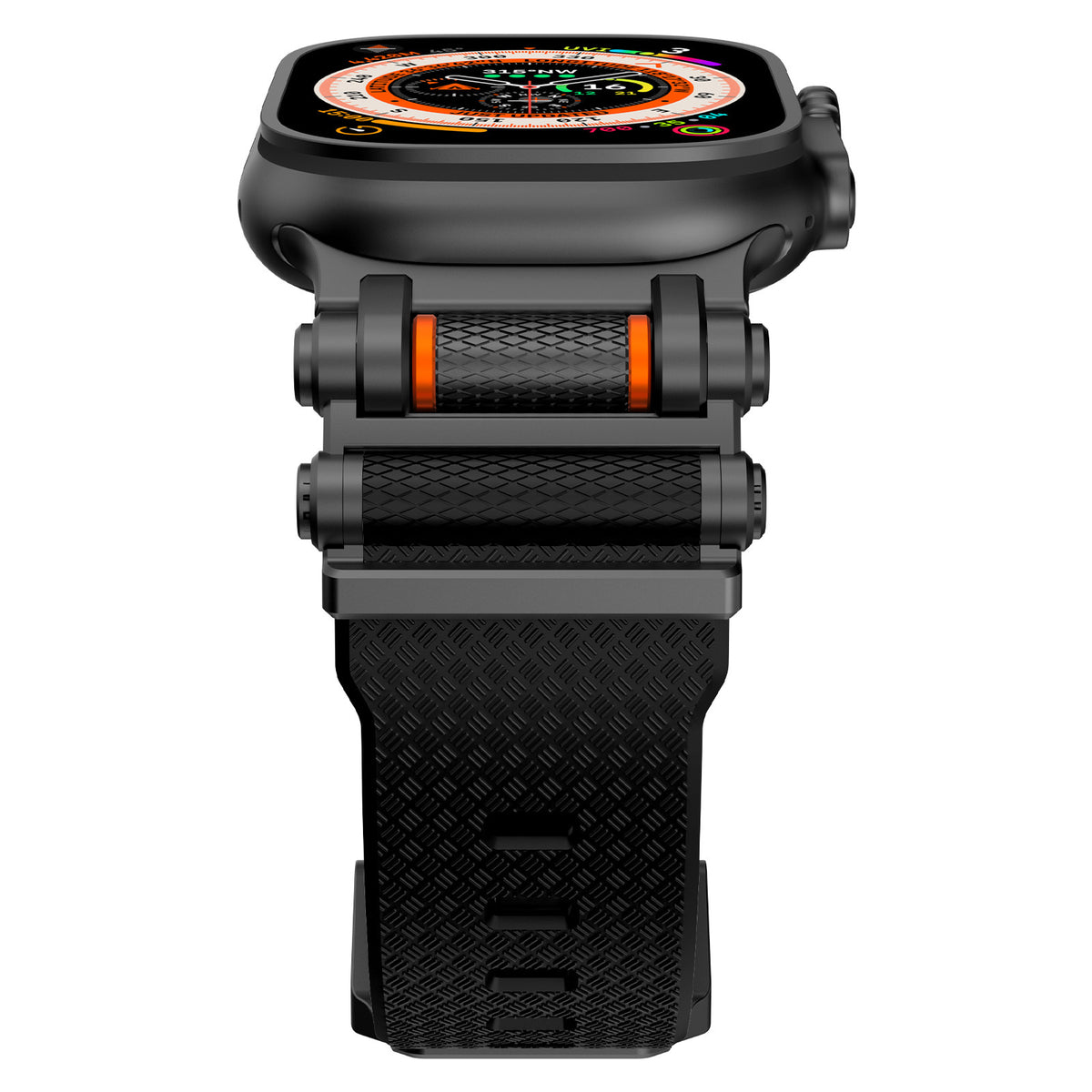 Carbon Fibre Silicone Band for Apple Watch & Samsung