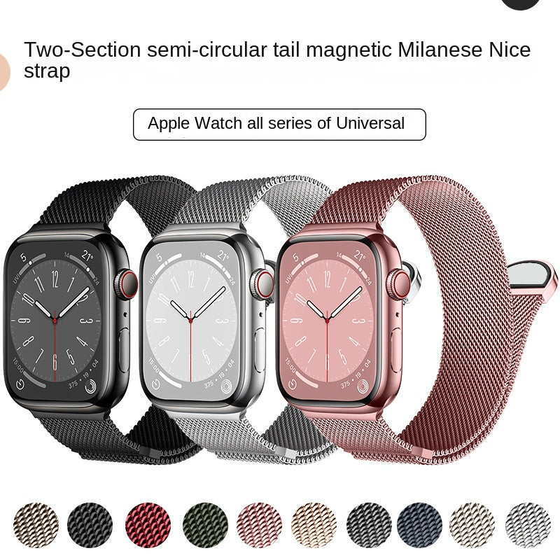 Magnetic Milanese Mesh Band for Apple Watch