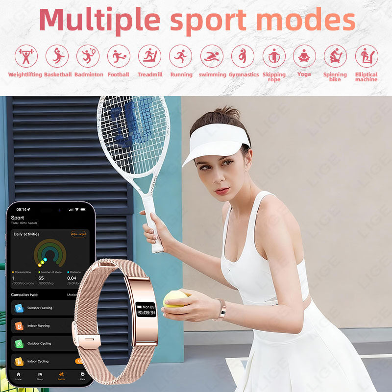 B8 Slim Fitness Tracker with Sleep Monitoring