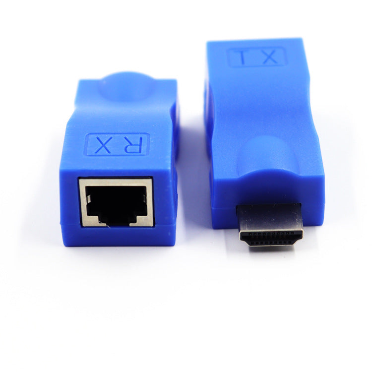 HDMI Extender over Ethernet (Cat6, 30 m)