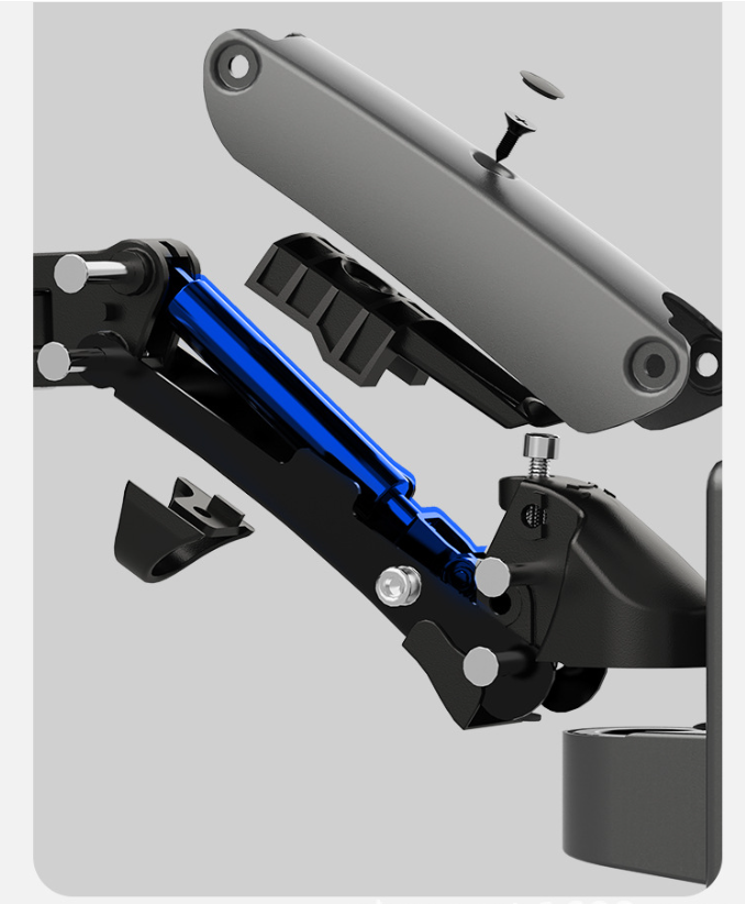 NB F120 Gas-Spring Wall Monitor Mount
