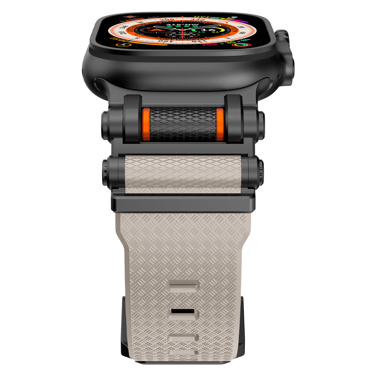 Carbon Fibre Silicone Band for Apple Watch & Samsung
