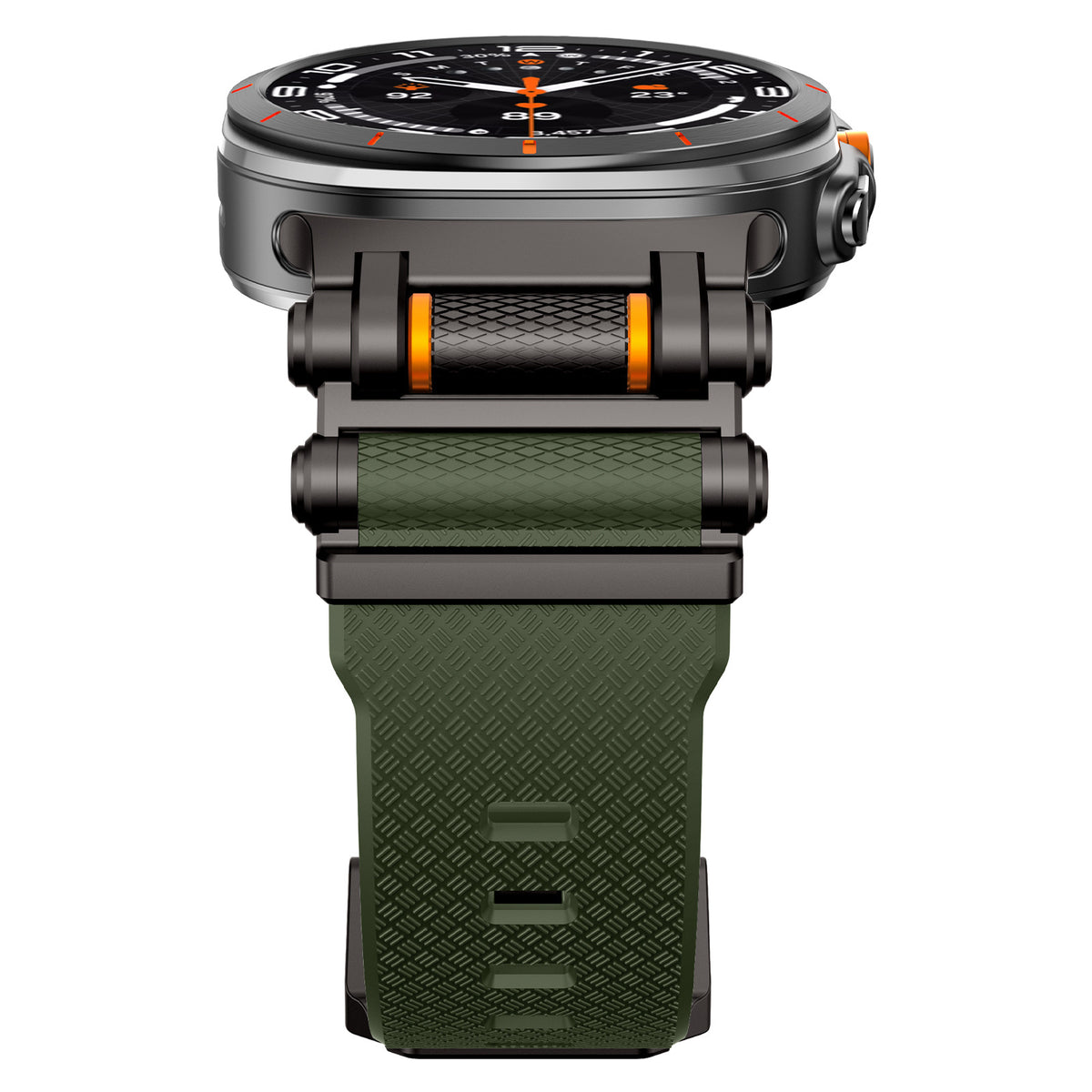 Carbon Fibre Silicone Band for Apple Watch & Samsung