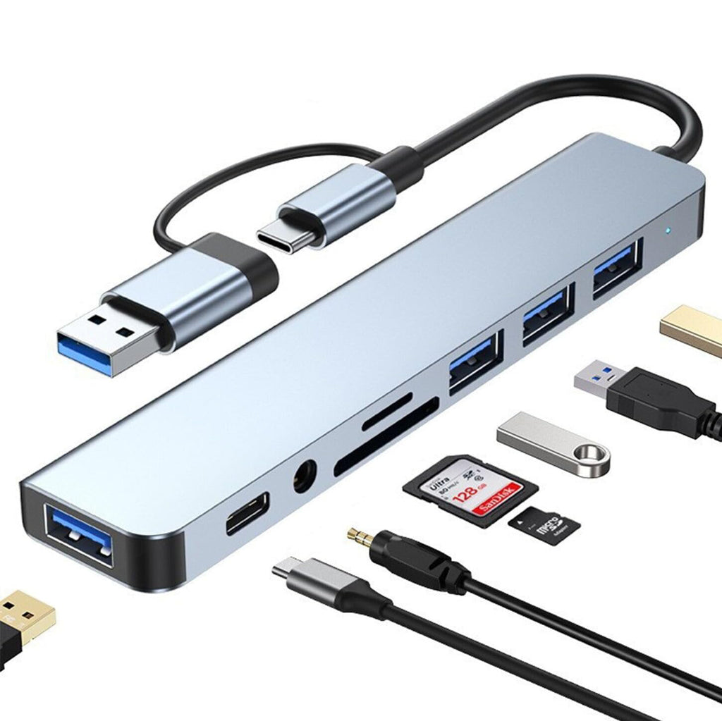 7-Port USB 3.0 Hub (USB-C & USB-A)